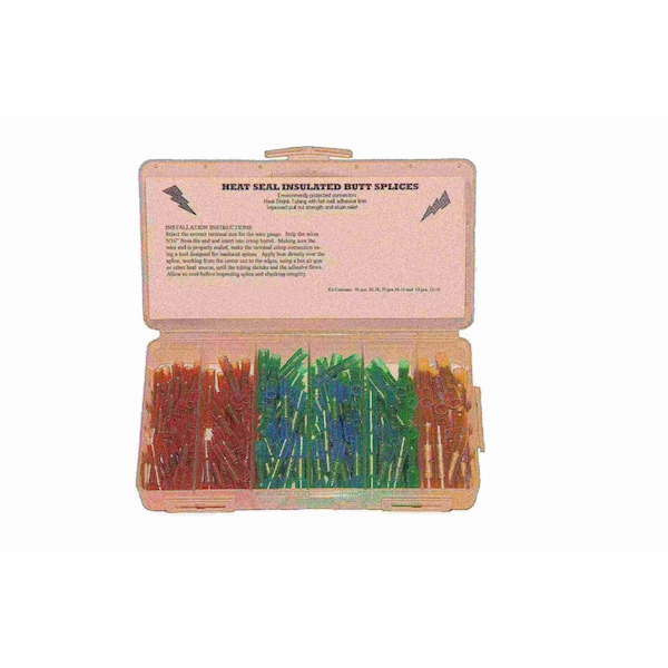 140 pc Heat Shrink Butt Kit